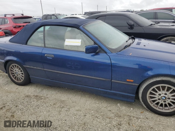 1999 BMW 3 Series 323icA with VIN WBABJ8333XEM23157, listed as a Copart auction lot 74237224 with 0 mi miles and Salvage Title. Bid and sale history available at carsss.com. Image 12.
