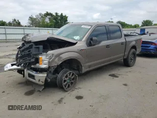 2018 Ford F-150 XL z VIN 1FTEW1E5XJFC79289, wystawiony jako Copart lot #61224445 z przebiegiem 125 574 mil mil oraz Szkoda całkowita • Salvage title. Historia ofert i sprzedaży dostępna na DreamBid. Obrazek 1.