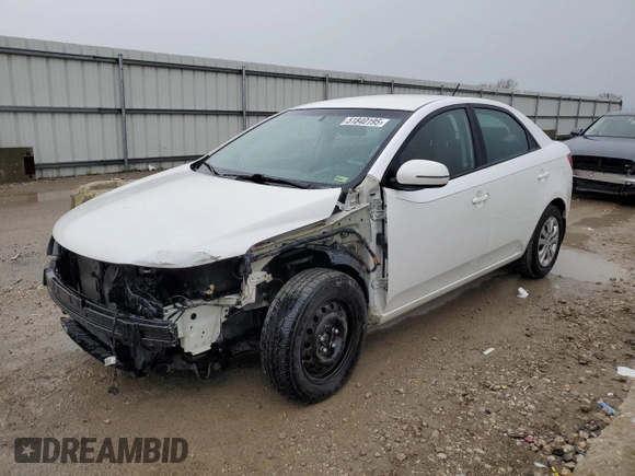 2013 Kia Forte EX with VIN KNAFU4A2XD5649428, listed as a Copart auction lot 51840195 with 159,567 mi miles and Salvage Title. Bid and sale history available at carsss.com. Image 1.