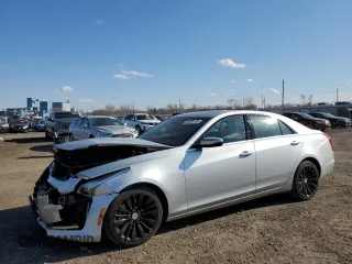 2014 Cadillac CTS Luxury AWD with VIN 1G6AX5S3XE0183437, listed as a Copart auction lot 50405105 with 111,806 mi miles and Salvage Title. Bid and sale history available at DreamBid. Image 1.