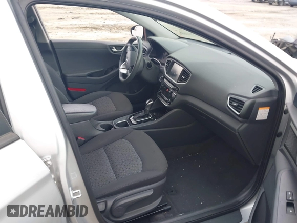 2017 Hyundai Ioniq Blue with VIN KMHC65LC2HU048243, listed as a IAAI auction lot 41945177 with 96,215 mi miles and . Bid and sale history available at DreamBid. Image 5.