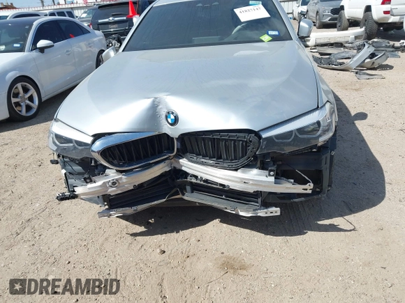 2020 BMW 5 Series 530i with VIN WBAJR3C09LWW65629, listed as a IAAI auction lot 41827147 with 24,324 mi miles and . Bid and sale history available at DreamBid. Image 6.