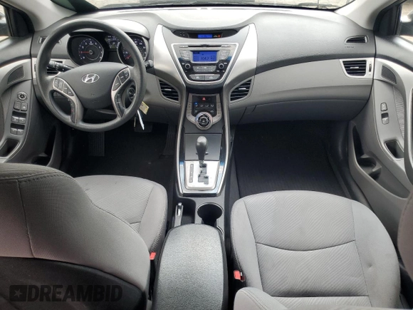 2013 Hyundai Elantra GLS z VIN 5NPDH4AE6DH415358, wystawiony jako Copart lot #58315245 z przebiegiem 112 231 mil mil oraz Szkoda całkowita • Salvage title. Historia ofert i sprzedaży dostępna na DreamBid. Obrazek 8.