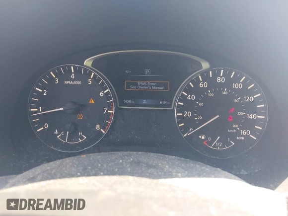 2018 Nissan Altima SV with VIN 1N4AL3AP9JC245829, listed as a IAAI auction lot 42129170 with 54,395 mi miles and . Bid and sale history available at carsss.com. Image 7.