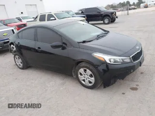 2017 Kia Forte LX with VIN 3KPFK4A78HE078892, listed as a IAAI auction lot 41435604 with 114,035 mi miles. Bid and sale history available at carsss.com. Image 1.