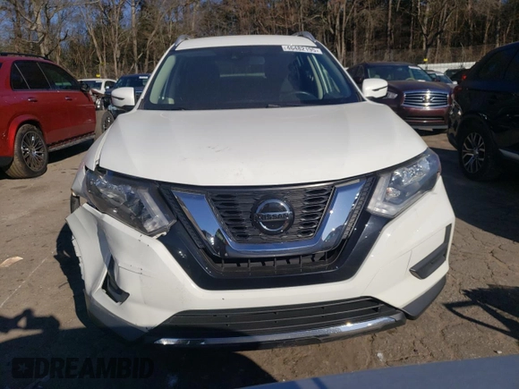 2020 Nissan Rogue SV with VIN KNMAT2MT8LP507493, listed as a Copart auction lot 46482195 with 164,576 mi miles and Salvage title. Bid and sale history available at DreamBid. Image 5.