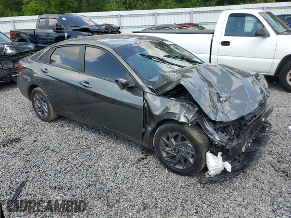 2024 Hyundai Elantra SEL with VIN KMHLM4DG3RU733337, listed as a Copart auction lot 51287045 with 26,590 mi miles and Non Repairable. Bid and sale history available at carsss.com. Image 4.