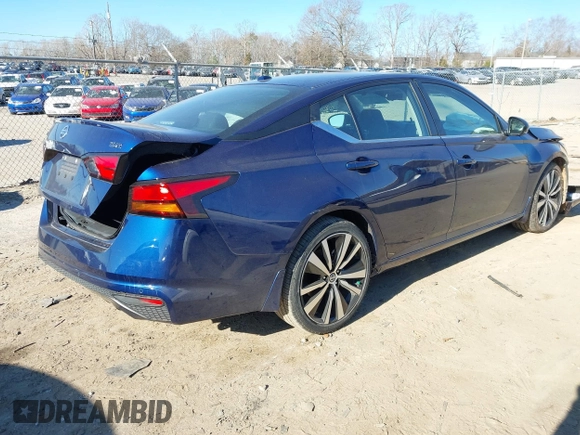 2020 Nissan Altima 2.5 SR with VIN 1N4BL4CV9LC144105, listed as a IAAI auction lot 41649042 with 44,327 mi miles. Bid and sale history available at carsss.com. Image 4.