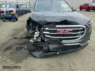 2019 GMC Terrain SLT with VIN 3GKALPEV7KL143675, listed as a Copart auction lot 43737325 with 85,738 mi miles and Salvage Title. Bid and sale history available at carsss.com. Image 12.