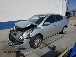 2016 Nissan Versa S with VIN 3N1CN7AP1GL895629, listed as a Copart auction lot 62347455 with 191,363 mi miles and Salvage title. Bid and sale history available at DreamBid. Image 1.
