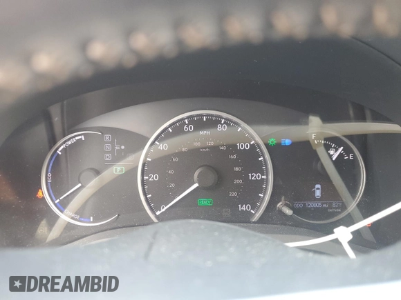 2012 Lexus CT 200h z VIN JTHKD5BHXC2112504, wystawiony jako Copart lot #47883655 z przebiegiem 120 805 mil mil oraz Czysty tytuł • Clean title. Historia ofert i sprzedaży dostępna na DreamBid. Obrazek 9.