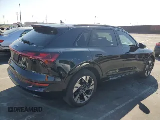 2022 Audi e-tron Premium with VIN WA1AAAGE6NB011258, listed as a Copart auction lot 45990135 with 51,679 mi miles and Salvage Title. Bid and sale history available at DreamBid. Image 3.
