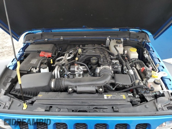 2023 Jeep Wrangler Sport S with VIN 1C4HJXDG9PW543144, listed as a Copart auction lot 43745495 with 36,989 mi miles and Salvage Title. Bid and sale history available at DreamBid. Image 14.