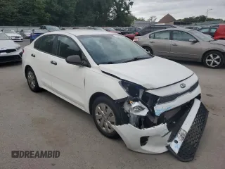 2018 Kia Rio LX with VIN 3KPA24ABXJE071527, listed as a Copart auction lot 71826744 with 47,584 mi miles and Salvage Title. Bid and sale history available at DreamBid. Image 4.