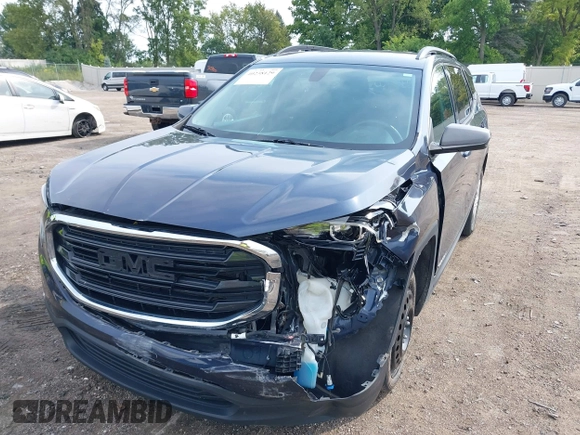 2018 GMC Terrain SLE with VIN 3GKALMEX0JL184311, listed as a IAAI auction lot 40238129 with 102,406 mi miles. Bid and sale history available at carsss.com. Image 6.