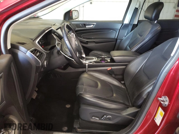 2017 Ford Edge Titanium z VIN 2FMPK4K92HBC45058, wystawiony jako Copart lot #58006095 z przebiegiem 88 514 mil mil oraz Szkoda całkowita • Salvage title. Historia ofert i sprzedaży dostępna na DreamBid. Obrazek 7.