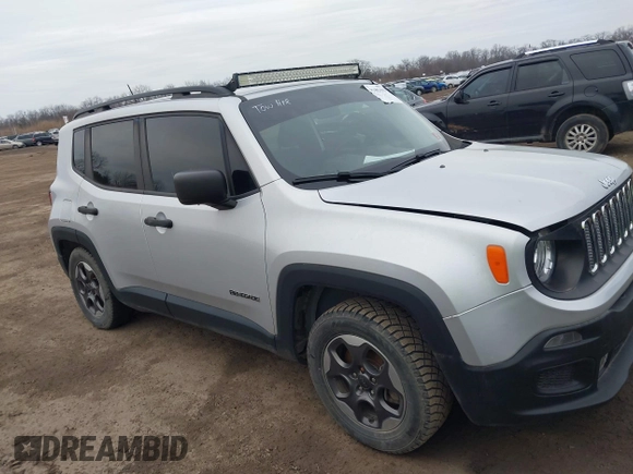 2017 Jeep Renegade Sport с VIN ZACCJAAH3HPF05721, выставлен на аукционе IAAI как лот 41483463 с пробегом 86 414 миль миль и . История ставок и продаж доступна на DreamBid. Изображение 13.