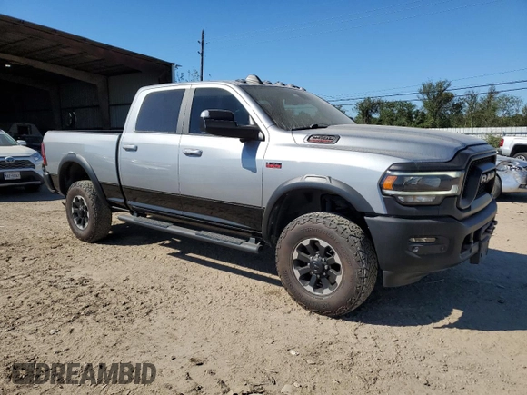 2020 Ram 2500 Power Wagon with VIN 3C6TR5EJXLG213224, listed as a Copart auction lot 80322294 with 56,630 mi miles and Salvage Title. Bid and sale history available at carsss.com. Image 4.