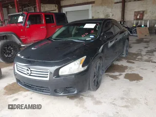 2014 Nissan Maxima S with VIN 1N4AA5AP9EC476138, listed as a IAAI auction lot 42732164 with 105,724 mi miles and . Bid and sale history available at DreamBid. Image 2.