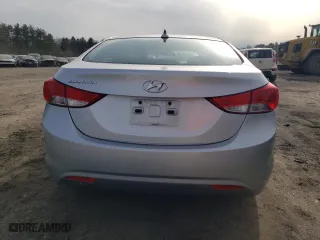 2011 Hyundai Elantra GLS PZEV with VIN 5NPDH4AE9BH031538, listed as a Copart auction lot 45534425 with 0 mi miles and Salvage Title. Bid and sale history available at carsss.com. Image 6.