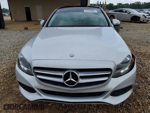 2016 Mercedes-Benz C 300 z VIN 55SWF4JB3GU176843, wystawiony jako Copart lot #57259905 z przebiegiem 87 361 mil mil oraz Szkoda całkowita • Salvage title. Historia ofert i sprzedaży dostępna na DreamBid. Obrazek 5.