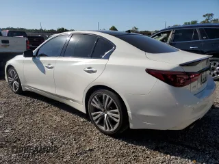 2024 Infiniti Q50 3.0t SIGNATURE EDITION with VIN JN1EV7CR8RM631212, listed as a Copart auction lot 51426455 with 15,687 mi miles and Clean Title. Bid and sale history available at carsss.com. Image 2.