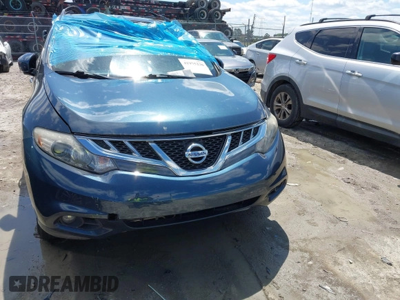 2014 Nissan Murano SL with VIN JN8AZ1MU5EW400142, listed as a IAAI auction lot 41975236 with 131,632 mi miles and . Bid and sale history available at carsss.com. Image 12.