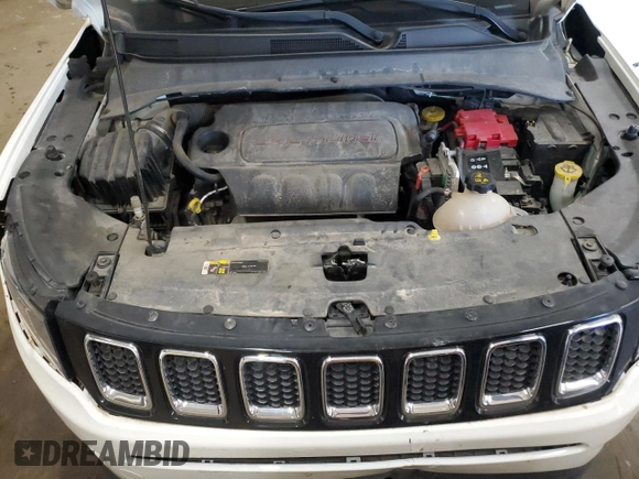 2019 Jeep Compass Latitude с VIN 3C4NJDBB0KT713320, выставлен на аукционе Copart как лот 55844865 с пробегом 80 717 миль миль и Списание • Salvage title. История ставок и продаж доступна на DreamBid. Изображение 12.