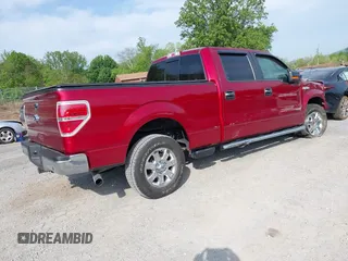 2013 Ford F-150 XL with VIN 1FTFW1ET1DFD31612, listed as a IAAI auction lot 42165526 with 33,817 mi miles and . Bid and sale history available at carsss.com. Image 4.