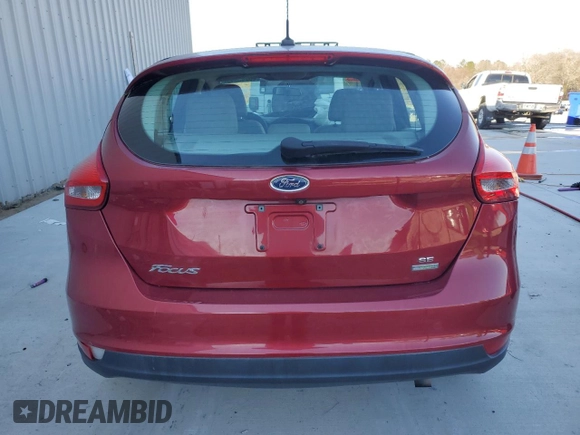 2016 Ford Focus SE with VIN 1FADP3KE9GL210781, listed as a Copart auction lot 46096645 with 39,703 mi miles and Salvage Title. Bid and sale history available at carsss.com. Image 6.