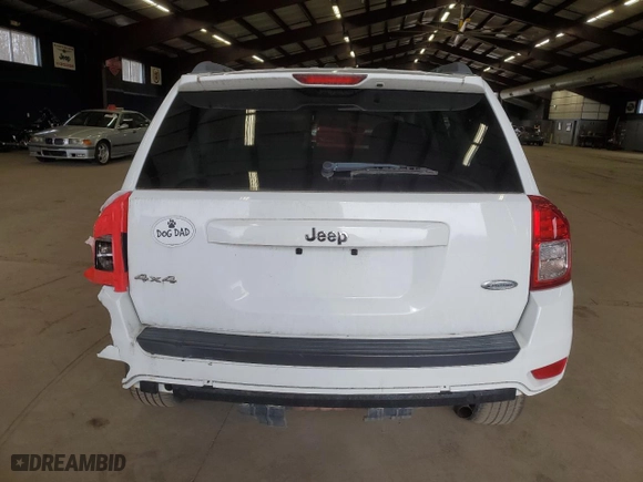 2012 Jeep Compass Latitude with VIN 1C4NJDEB6CD675577, listed as a Copart auction lot 50951925 with 100,639 mi miles and Clean Title. Bid and sale history available at carsss.com. Image 6.