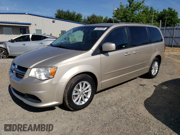 2014 Dodge Grand Caravan SXT z VIN 2C4RDGCG6ER427418, wystawiony jako Copart lot #58804395 z przebiegiem 154 524 mil mil oraz Tytuł czysty. Historia ofert i sprzedaży dostępna na DreamBid. Obrazek 1.