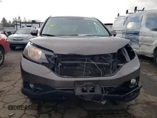 2014 Honda CR-V EX-L with VIN 5J6RM4H71EL070935, listed as a Copart auction lot 47601575 with 76,785 mi miles and Salvage Title. Bid and sale history available at carsss.com. Image 5.