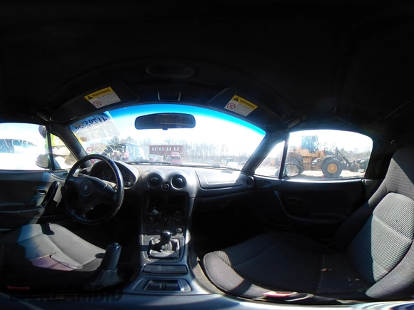 1999 Mazda MX-5 Miata with VIN JM1NB3537X0109618, listed as a IAAI auction lot 41795736 with 160,452 mi miles and . Bid and sale history available at DreamBid. Image 19.