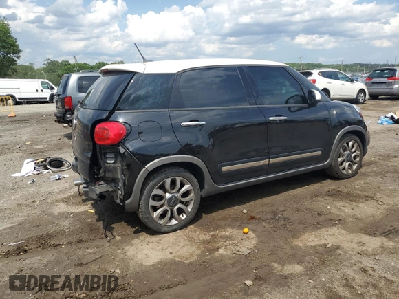 2016 FIAT 500L Trekking z VIN ZFBCFADH0GZ037544, wystawiony jako Copart lot #61364205 z przebiegiem 85 729 mil mil oraz Szkoda całkowita • Salvage title. Historia ofert i sprzedaży dostępna na DreamBid. Obrazek 3.