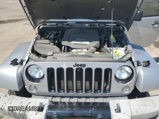 2014 Jeep Wrangler Unlimited Sahara with VIN 1C4BJWEG8EL236951, listed as a Copart auction lot 61046575 with 146,642 mi miles and Salvage title. Bid and sale history available at DreamBid. Image 12.