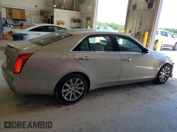 2014 Cadillac CTS Luxury AWD with VIN 1G6AX5S38E0130350, listed as a Copart auction lot 56565825 with 167,699 mi miles and Salvage title. Bid and sale history available at DreamBid. Image 3.