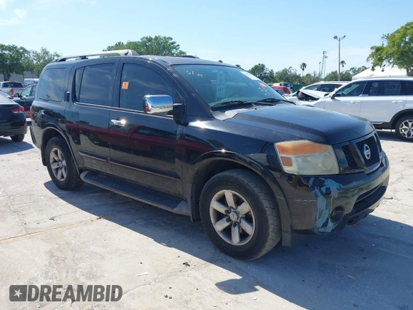 2012 Nissan Armada SV z VIN 5N1BA0ND7CN615987, wystawiony jako IAAI lot #41892790 z przebiegiem Nie podano mil oraz . Historia ofert i sprzedaży dostępna na DreamBid. Obrazek 1.