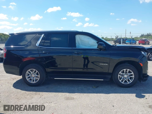 2023 Chevrolet Tahoe LS z VIN 1GNSCMKD9PR282840, wystawiony jako IAAI lot #41904280 z przebiegiem 73 298 mil mil oraz . Historia ofert i sprzedaży dostępna na DreamBid. Obrazek 12.