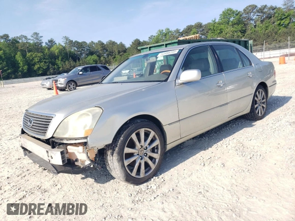 2003 Lexus LS 430 with VIN JTHBN30F330111676, listed as a Copart auction lot 54986205 with 290,388 mi miles and Clean Title. Bid and sale history available at DreamBid. Image 1.