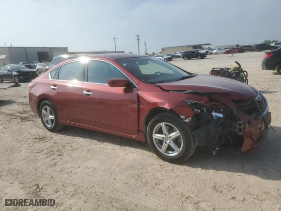 2013 Nissan Altima 2.5 S with VIN 1N4AL3AP7DC143255, listed as a Copart auction lot 51665655 with 168,912 mi miles and Salvage Title. Bid and sale history available at carsss.com. Image 4.