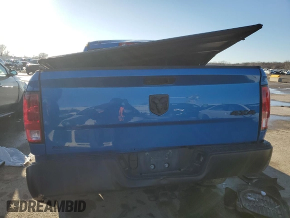 2022 Ram 1500 Tradesman with VIN 1C6RR7FG4NS156765, listed as a Copart auction lot 47787415 with 63,099 mi miles and Salvage title. Bid and sale history available at DreamBid. Image 6.