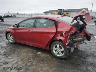 2014 Hyundai Elantra Limited with VIN 5NPDH4AE0EH528109, listed as a Copart auction lot 43054255 with 128,305 mi miles and Salvage Title. Bid and sale history available at carsss.com. Image 2.