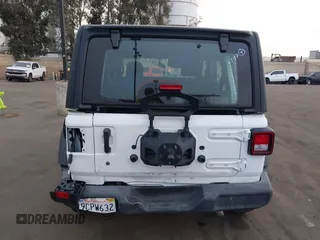 2022 Jeep Wrangler Unlimited Sport with VIN 1C4HJXDNXNW253510, listed as a IAAI auction lot 41461051 with 32,571 mi miles and . Bid and sale history available at DreamBid. Image 17.