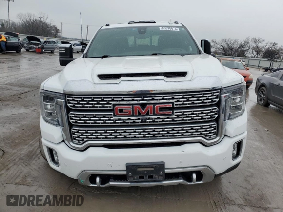 2020 GMC Sierra 3500HD Denali z VIN 1GT49WEY8LF260995, wystawiony jako Copart lot #43820675 z przebiegiem 100 106 mil mil oraz Szkoda całkowita • Salvage title. Historia ofert i sprzedaży dostępna na DreamBid. Obrazek 5.
