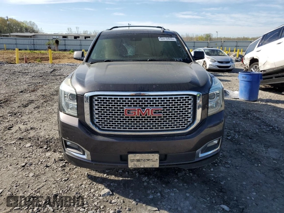 2015 GMC Yukon Denali with VIN 1GKS2CKJ9FR727818, listed as a Copart auction lot 50410655 with 0 mi miles and Salvage Title. Bid and sale history available at carsss.com. Image 5.