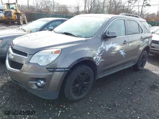 2012 Chevrolet Equinox LT w/1LT with VIN 2GNFLEEK8C6296512, listed as a IAAI auction lot 41725987 with 999,999 mi miles. Bid and sale history available at carsss.com. Image 2.