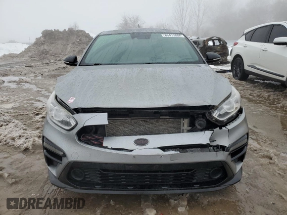 2020 Kia Forte GT with VIN KNAF45A71L5060316, listed as a Copart auction lot 83472884 with 170,871 mi miles and Salvage Title. Bid and sale history available at carsss.com. Image 5.