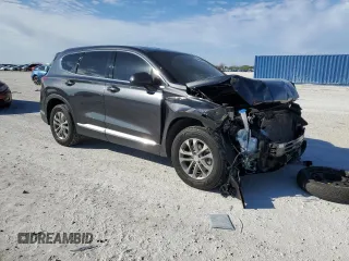 2020 Hyundai Santa Fe SEL w/SULEV with VIN 5NMS33AD4LH247447, listed as a Copart auction lot 42808594 with 75,840 mi miles and Non Repairable. Bid and sale history available at carsss.com. Image 4.