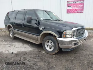 2001 Ford Excursion Limited z VIN 1FMNU42L21ED04391, wystawiony jako IAAI lot #42198510 z przebiegiem 258 072 mil mil oraz . Historia ofert i sprzedaży dostępna na DreamBid. Obrazek 1.